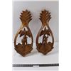 Image 1 : (2) Hawaii Wall Decor- 22 1/2" High