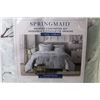 Image 2 : Spring Maid Printed Comforter Set - 3 Piece Double /Queen Size (NIB)