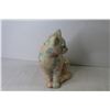 Image 3 : Vintage Glazed Paper Mache & Ceramic Cat
