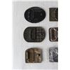 Image 7 : (6) Metal Belt Buckles
