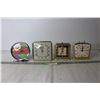 Image 1 : (4) Vintage Clocks - Canadian Call, Sentinel