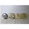 Image 4 : (4) Vintage Clocks - Canadian Call, Sentinel