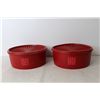 Image 2 : (2) Vintage Tupperware Containers