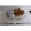 Image 1 : Picnic Basket, Candleholder, Mandorlini Tin Bucket, Fragrance Bottle