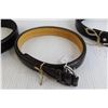 Image 4 : (3) Belts - Size 40, Bonded Leather, New; Size 44/46, Bonded Leather, New; Size 42, Split Leather, N