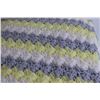 Image 5 : (2) New Crocheted Baby Blankets - 36" x 36" Each