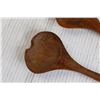 Image 4 : Wooden Salad Bowls with Tongs