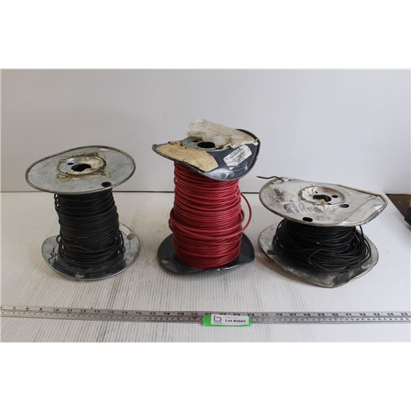 (3) Wire on Spools