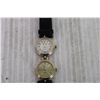 Image 2 : Unusual Design Dual Time Woman's Wristwatch (not authenticated)