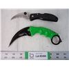 Image 1 : Defender Xtreme Karambit Hunting Knife and Ruko Curved Serrated Pocket Knife