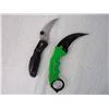 Image 4 : Defender Xtreme Karambit Hunting Knife and Ruko Curved Serrated Pocket Knife