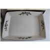 Image 4 : 16-Piece Corelle Livingware Dish Set - Sealed, Woodhill Fine Quality Bakeware Lasagne Dish