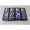 Image 1 : (4) Tim Hortons Mini Hockey Sticks - Matthews, Pettersson, Hellebuyck (NIB) - Marner (Not Sealed)