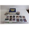Image 1 : New Jersey Nets Collector Box w/1995-96 (50+) Misc. Star & Rookie Basketball Cards