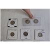 Image 3 : (2) 50 Cent Pieces, (6) 25 Cent Pieces, (7) Dimes, (3) Rolls of Pennies