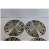Image 2 : (6) 6 1/4" Clock Dials (NOS)