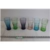 Image 1 : (6) Multi Coloured Coca-Cola Glasses