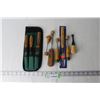 Image 1 : (9) Wood Carving Tools + Case