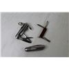 Image 2 : (2) Multi Tool Pocket Knives (1) Small Pocket Knife