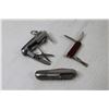 Image 4 : (2) Multi Tool Pocket Knives (1) Small Pocket Knife