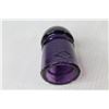 Image 5 : (2) Glass Insulators - Purple B.T. Co. & Light Green #2