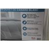 Image 3 : Beauty Rest - White Duck Down Duvet (king Size - (NIB)