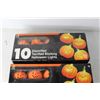 Image 3 : (2) Boxes of Pumpkin Halloween Lights