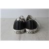 Image 4 : Black Leather Converse All-Star - Size 7 Women's, Size 5 Men's