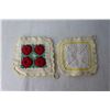 Image 3 : Throw Pillow Case, Red Gloves and Crochet Pot Holders