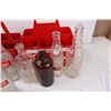 Image 4 : (2) Coca Cola Bottle Carriers and Misc. Glass Bottles