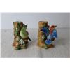 Image 4 : (2) Vintage Bird Candle Holders (Seto Japan)