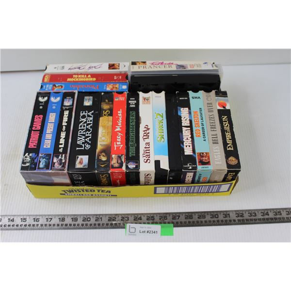 (20) VHS Tapes