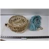 Image 1 : Beaded Shell Wall Decoration and Macramé Hanger