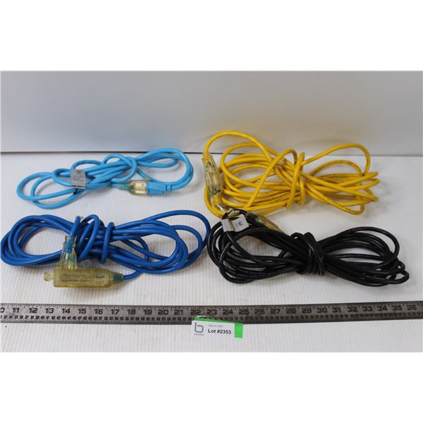 (4) Extension Cords