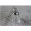 Image 4 : (3) Glass Perfume Bottles - (1) Lid Doesn't Stay On