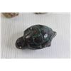 Image 4 : (3) Animal Figurines - Cat, Dog, Turtle