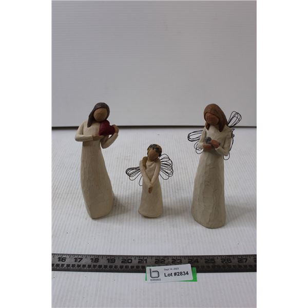 (3) Willow Tree Angels