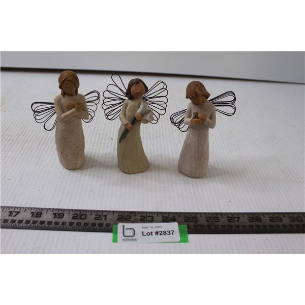 (3) Willow Tree Angels