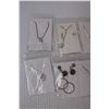 Image 2 : (10) Jewelry Pieces- Necklaces, Earrings
