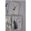 Image 4 : (10) Jewelry Pieces- Necklaces, Earrings