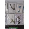Image 3 : (10) Jewelry Pieces- Necklaces, Earrings