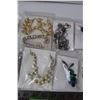 Image 3 : (10) Jewelry Pieces- Necklaces, Earrings, Bracelets