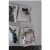 Image 4 : (10) Jewelry Pieces- Necklaces, Earrings, Bracelets