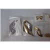 Image 2 : (10) Jewelry Pieces- Earrings, Bracelets, Pins, Chains