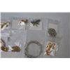 Image 3 : (10) Jewelry Pieces- Earrings, Bracelets, Pins, Chains