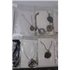 Image 3 : (10) Jewelry Pieces- Necklaces, Charms