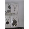 Image 4 : (10) Jewelry Pieces- Necklaces, Charms