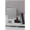 Image 1 : Binder, Broom Holder, Vacuum Head, Display Tray and Other Items