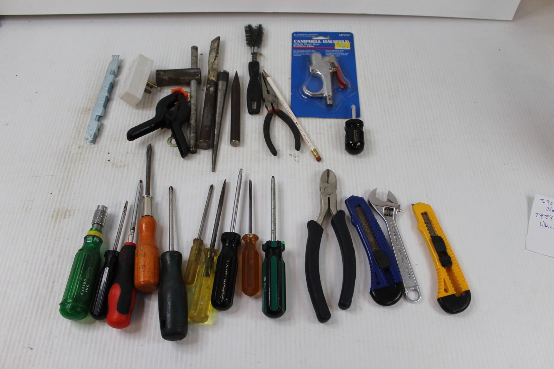 Basic Assorted Hand Tools Assorted Hand Tools