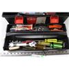 Image 2 : Tool Box with Assorted Tool- Mainly Electrical